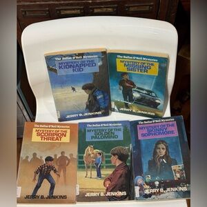 Lot of 5 Vintage books - The Dallas O’Neil Mysteries by Jerry B. Jenkins
